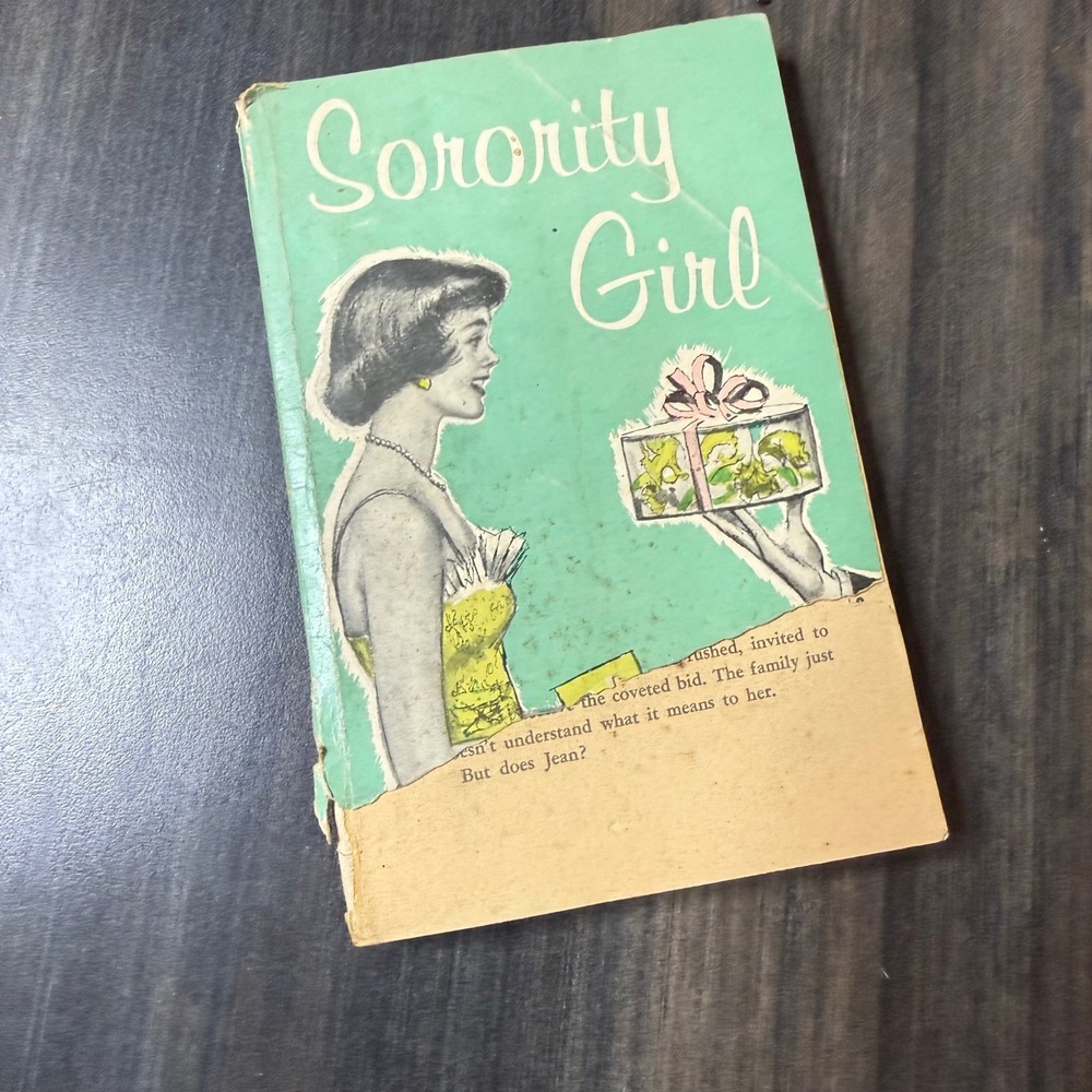 Vintage Sorority Girl Paperback Book Mid-Century Teen Romance Fiction Collecti